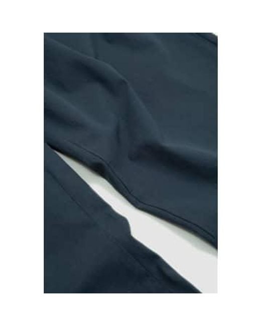 Pantalon garment-dye 4 tuck noir grège Still By Hand pour homme en coloris Blue