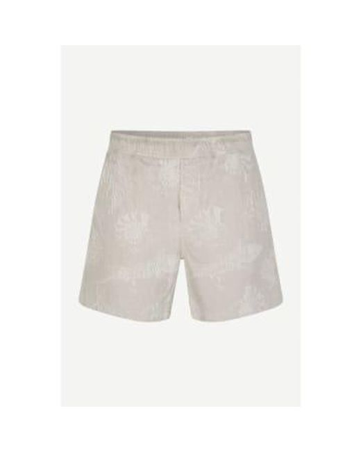 Pantalones cortos sajabari 15140 Samsøe & Samsøe de hombre de color Gray