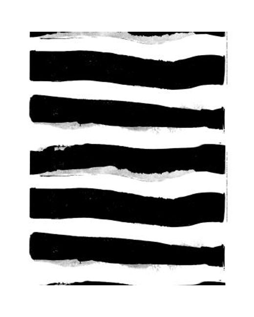Marimekko Black Cotton Printed Tubiraita Fabric