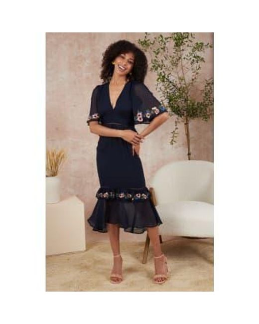 Hope & Ivy Blue The Lucy Dress