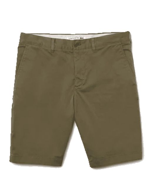 Lacoste Slim Fit Stretch Cotton Bermuda 