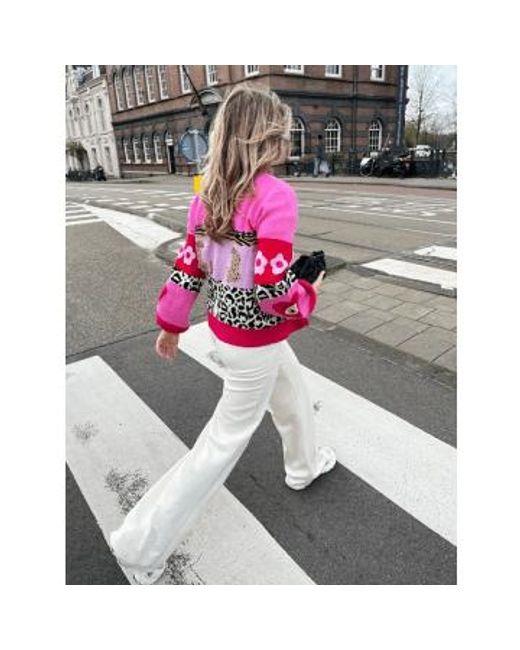 AMBIKA Pink Maeve Cardigan One Size