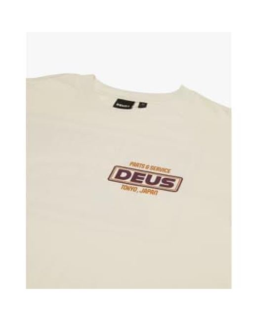 Deus Ex Machina Depot -t -shirt in Natural für Herren