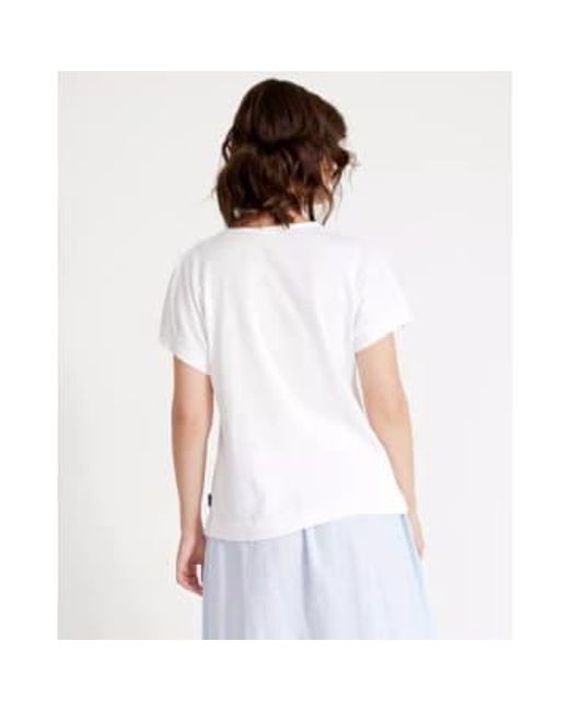 T-shirt en tricot Lottie Holebrook en coloris White