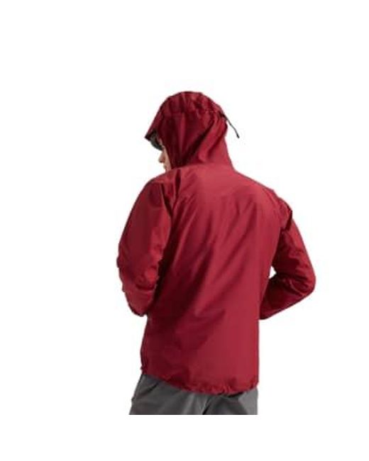 Arc'teryx Red Beta Lightweight Bordeaux Jacket S for men