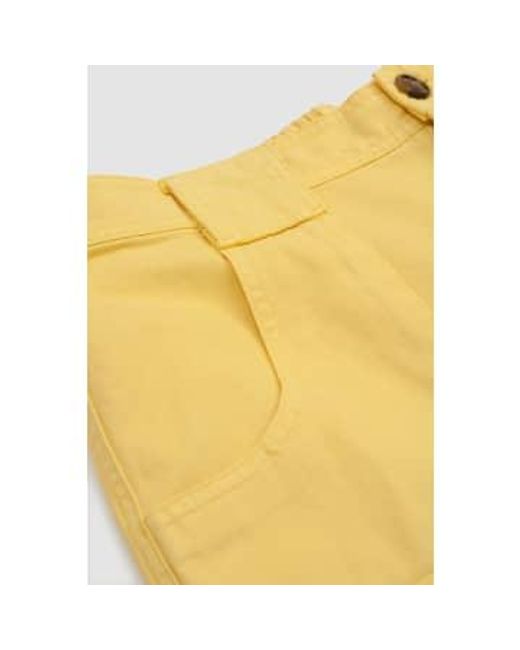 Pop Trading Co. Yellow Pocket Short Snapdragon S for men