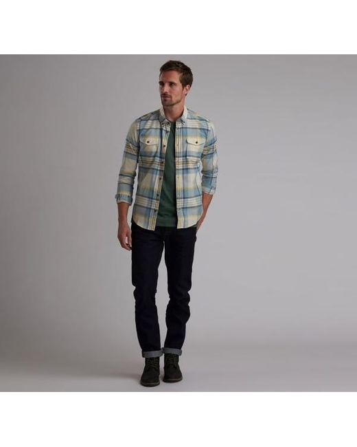 barbour slim fit shirt