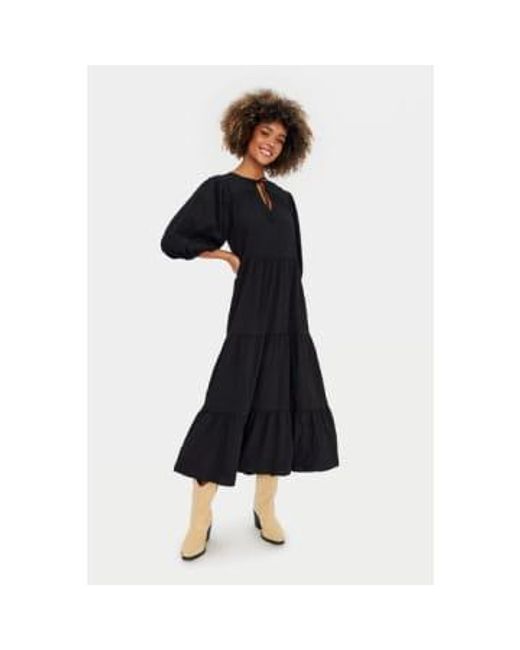 Saint Tropez Black Damaris Maxi Dress