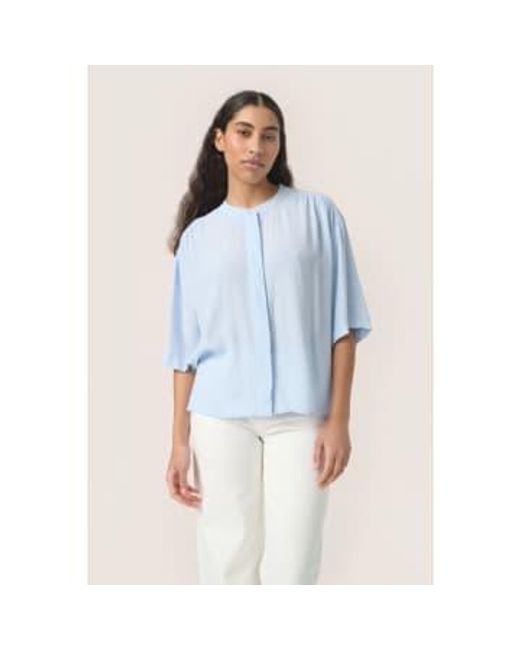 Sllayna shirt ss Soaked In Luxury de color Blue