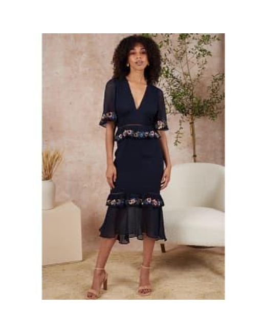 Hope & Ivy Blue The Lucy Dress