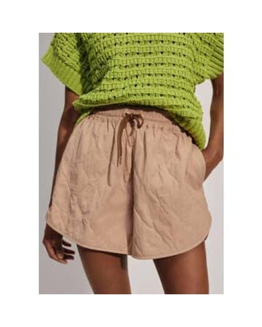 Varley Green Connell Quilt Short Warm Taupe S