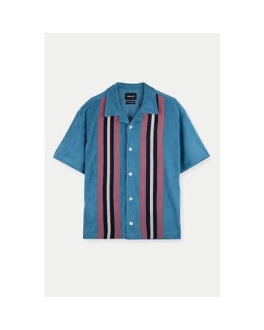 Howlin' By Morrison Blue Lover Midnight Cocktail Shirt / S for men