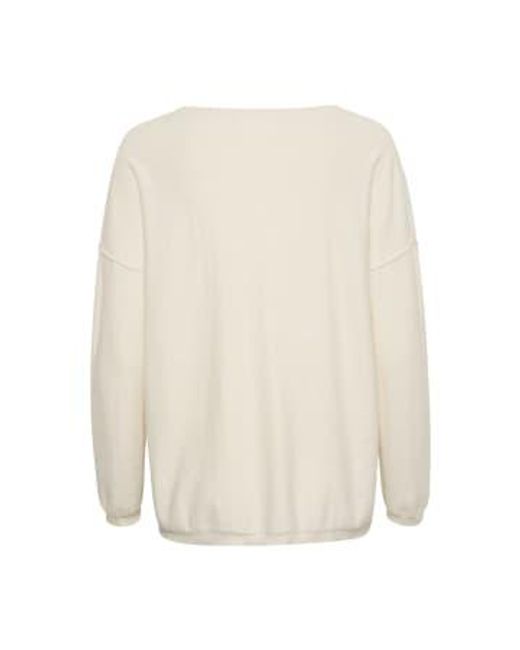 Part Two White Two Iliane Jumper With Cashmere