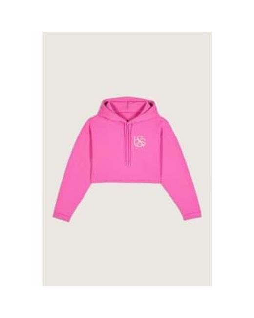 Ba&sh Pink Helia sweatshirt hoody