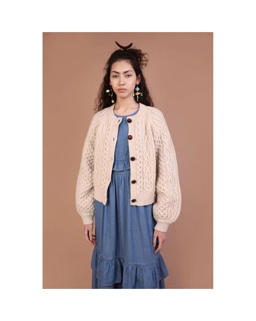 Meadows Blue Quince Cardigan