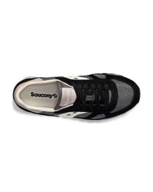 Saucony Black And Grey Shadow Original Shoes 37