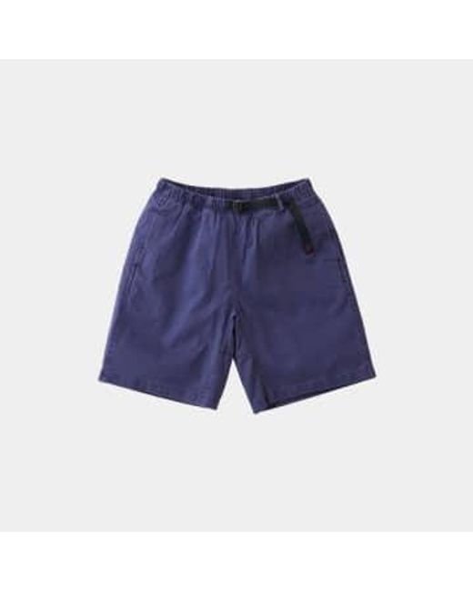 Gramicci Blue G-shorts- Purple Pigment Dyed Us/eu-s / Asia-m for men