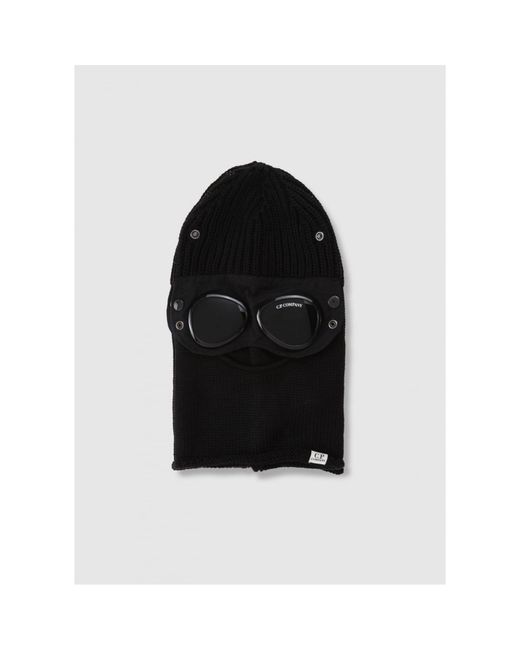 C.P. Company S Extra Merino Wool Goggle Balaclava in Black for Men | Lyst