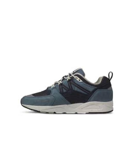 Karhu Blue Sneakers Fusion 2.0 China / India Ink Suede Leather