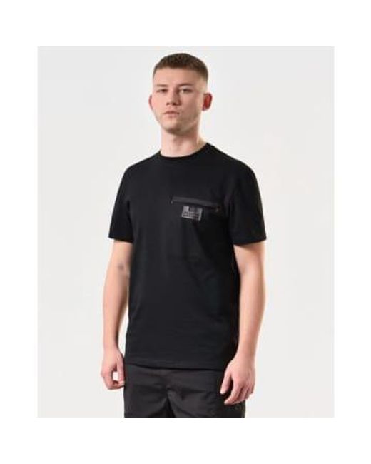 Weekend Offender Koekohe technisches t -shirt in schwarz in Black für Herren