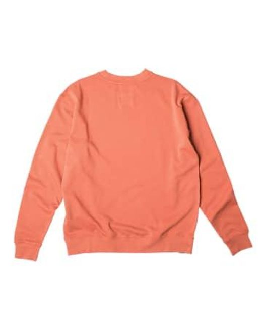 Deus Ex Machina Orange Core Sweatshirt for men