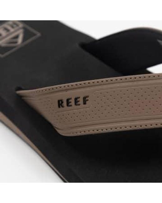 Les sandales layback en noir et beige Reef pour homme en coloris Black