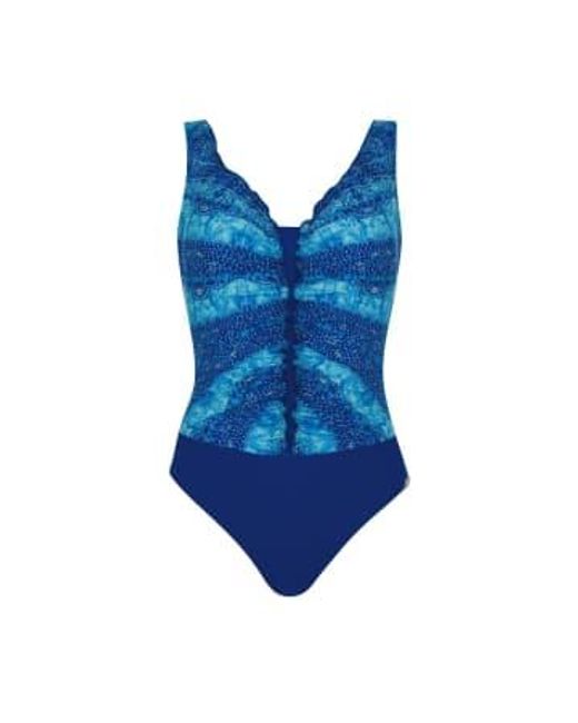 Sunflair Blue 72086 Swimsuit