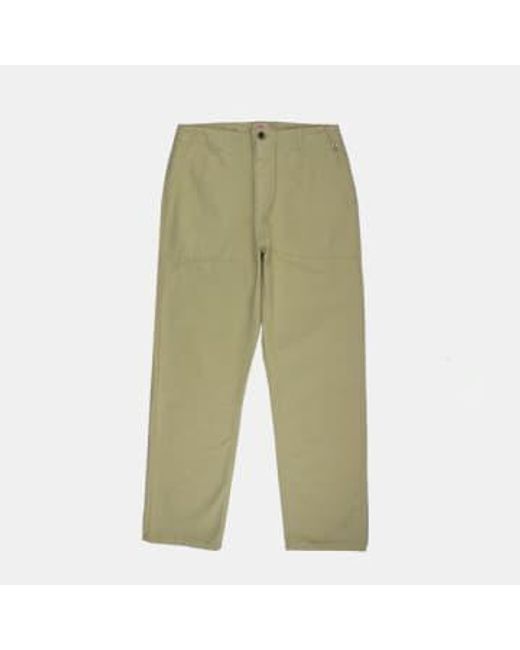 Armor Lux Green Trousers Pale Olive M/40 for men