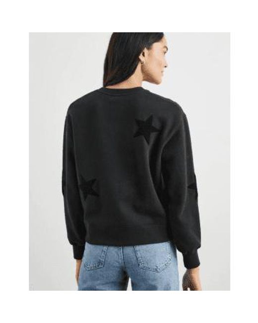 Rails Black Sonia Star Sweatshirt Xs