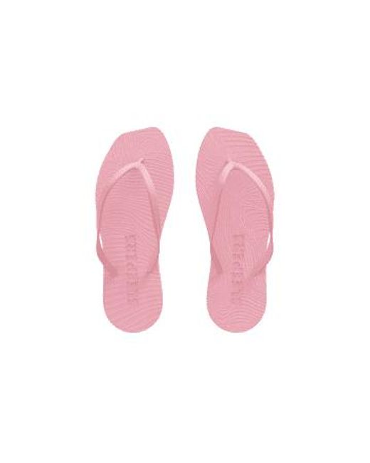 Sleeper Pink Tapered Sorbet Flip Flops 36