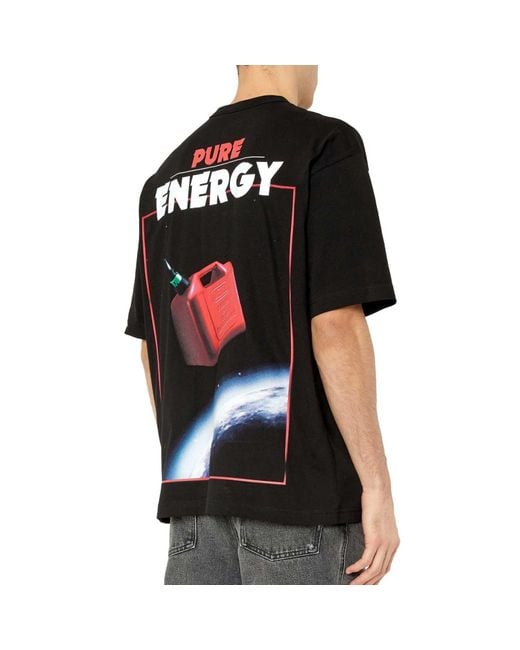 DIESEL T-shirt With Alternative Detox Graphic – L, Black for men