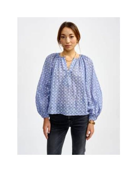 Bellerose Blue Haiti Blouse