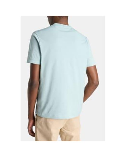 Paul & Shark Blue Cotton Jersey T Shirt for men