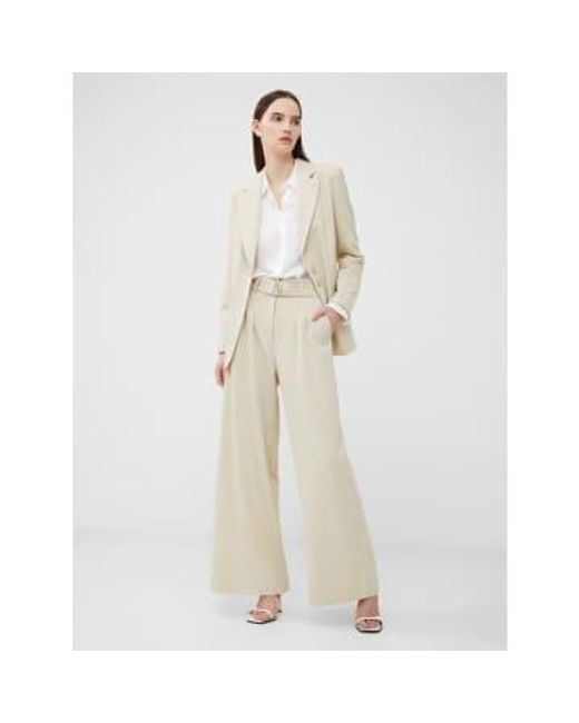 Everly Suiting Blazer Or Oyster di French Connection in White
