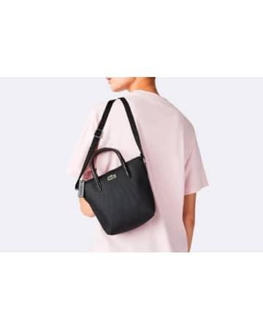 Lacoste Pink Xs Shopping Cross Bag * / Negro