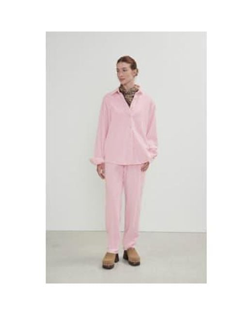 American Vintage Pink Padow Trousers Dragee / Xs