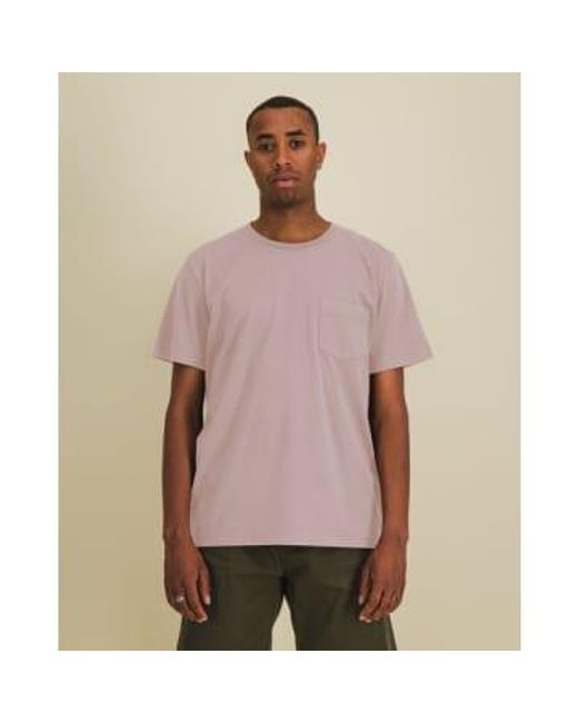 Outland Pink Tee-shirt Welcome Pâle L / for men
