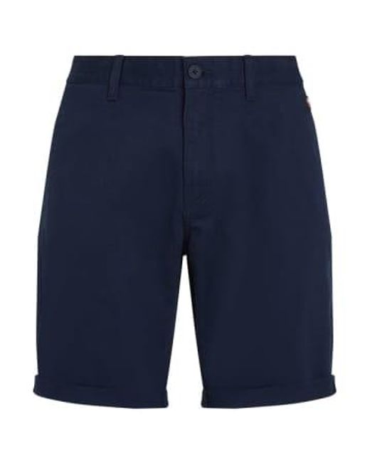 Tommy Hilfiger Blue Jeans Scanton Chino Shorts Dark Night Navy 30 for men
