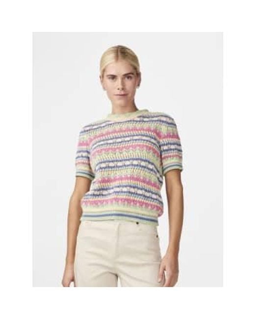 Haut tricoté Multa Y.A.S en coloris Multicolor