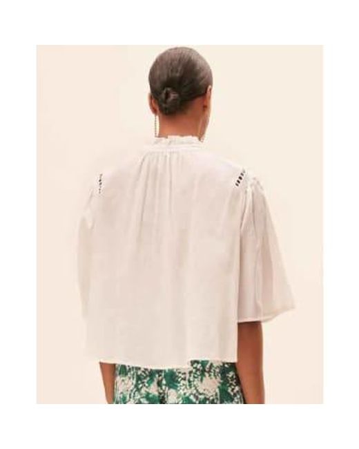 Love blouse en blanc Suncoo en coloris Natural