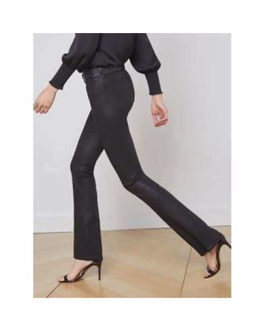 Lagence Selma Coated Jeans di L'Agence in Black