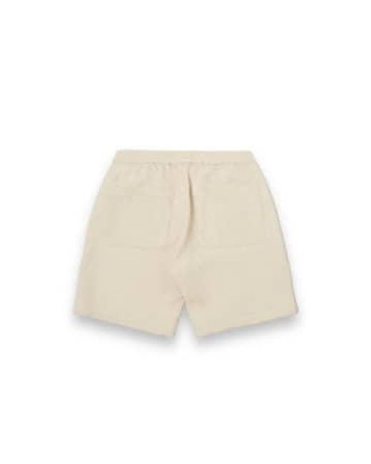 Universal Works Natural Lumber Short 30207 Pike Waffle Driftwood 32 for men