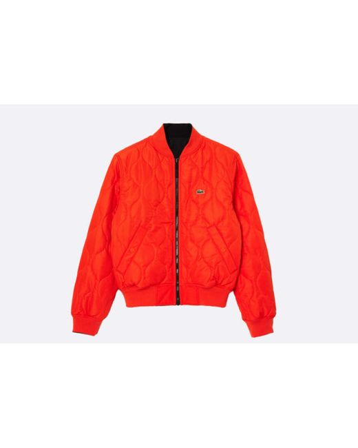 Bomber Rever Jacket Black Orange