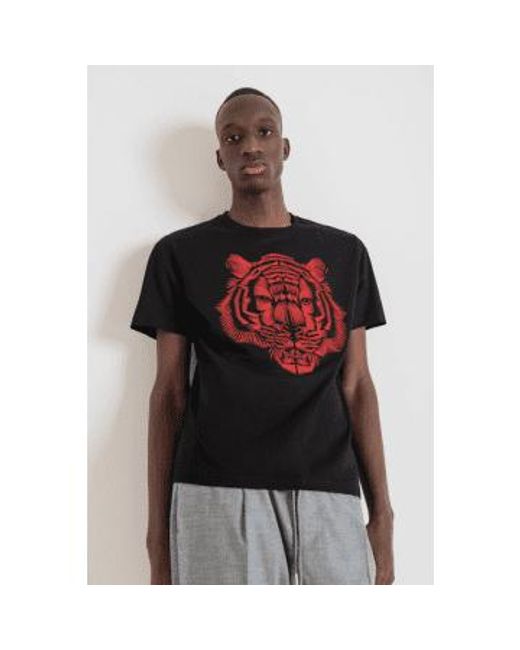 Camiseta ajuste lgado estampado tigre negro y rojo Antony Morato de hombre de color Red