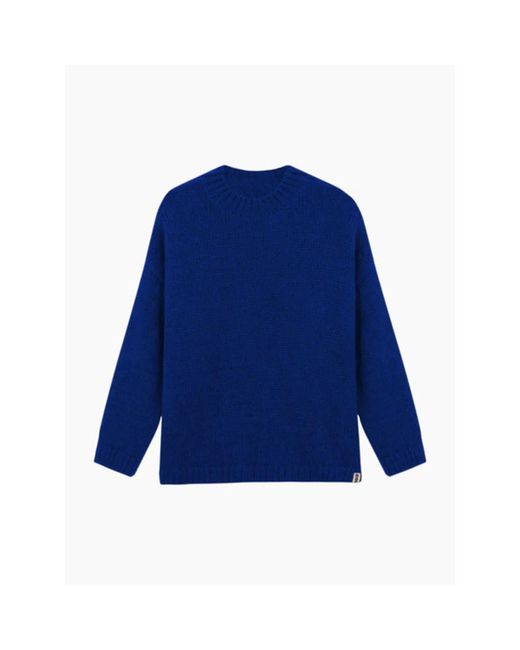 Cordera Blue Mohair Sweater Majorelle