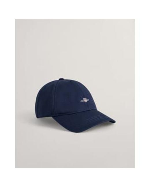 Gant Blue Shield Baseball Cap for men