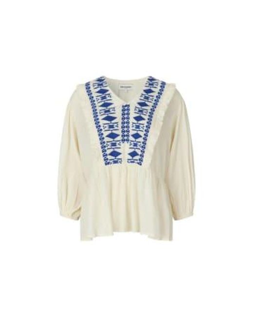 Lolly's Laundry Blue Lolly's Kanpur Blouse S