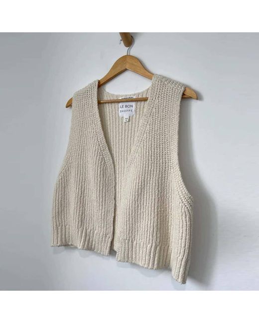 LE BON SHOPPE Multicolor Granny Cotton Sweater Vest