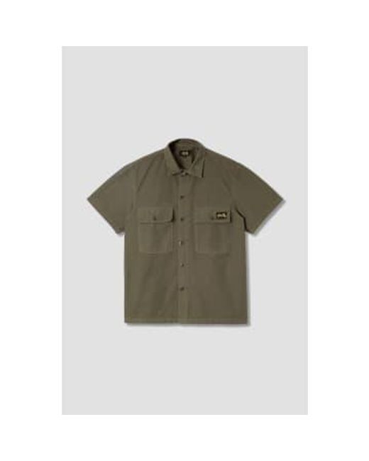 Stan Ray Green Cpo Short Sleeve Shirt for men