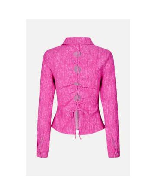 Stine Goya Pink Sglillia Shirt Xs